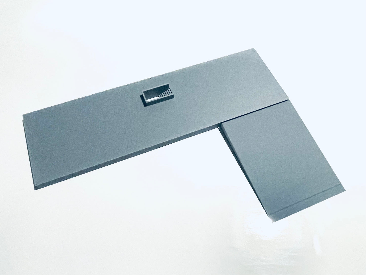 Bahnsteig einseitig mit Aufgang (Set mit 2x Bahnsteig, 1x Rampe) - 196x60x6,5mm