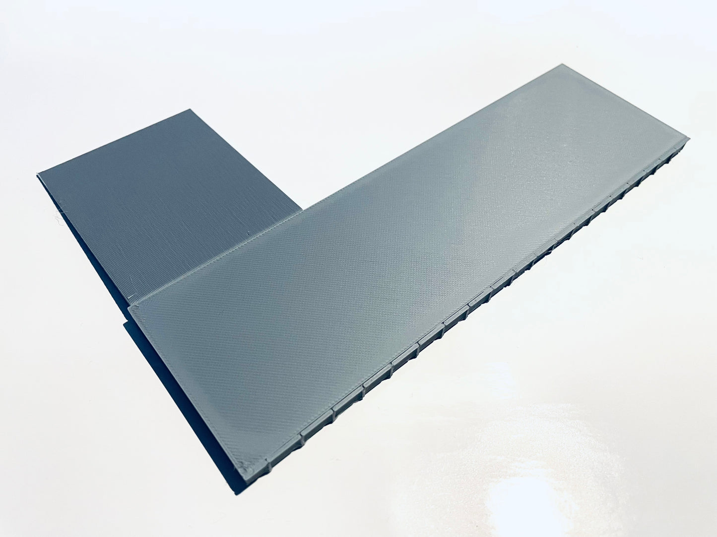 Bahnsteig einseitig (Set mit 2x Bahnsteig, 1x Rampe) - 196x60x6,5mm