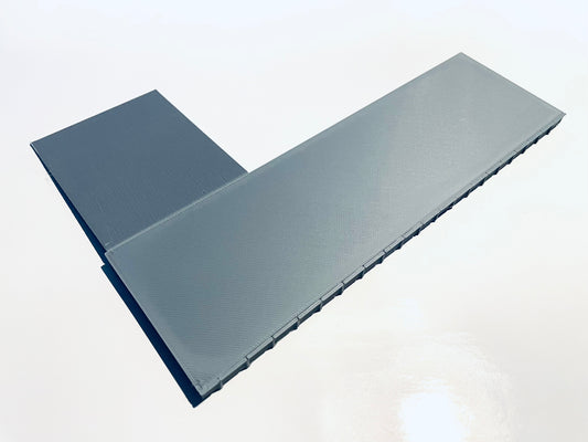 Bahnsteig einseitig (Set mit 2x Bahnsteig, 1x Rampe) - 196x60x6,5mm