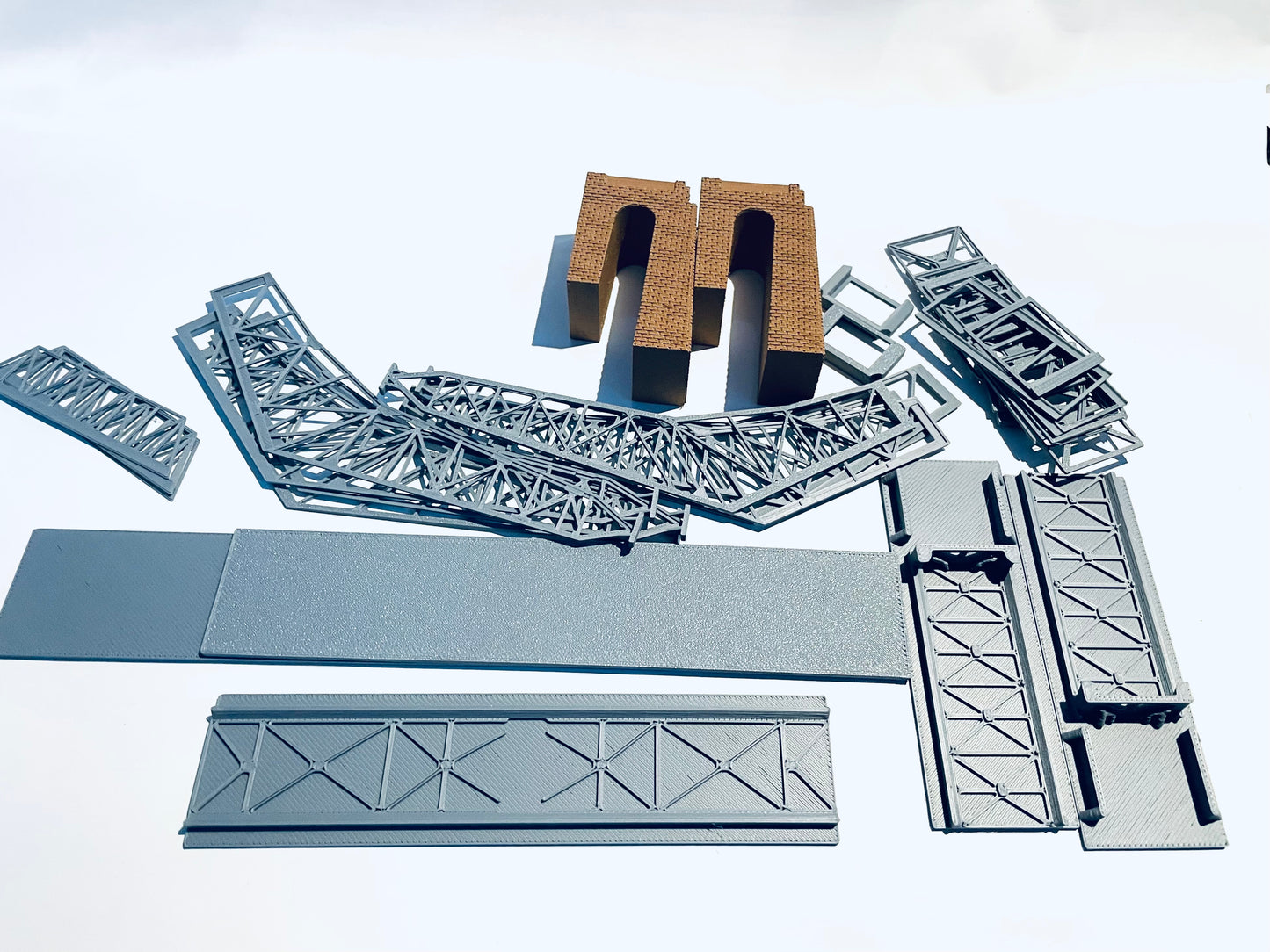 Spur Z Brücke "Bietschtal" - Bausatz