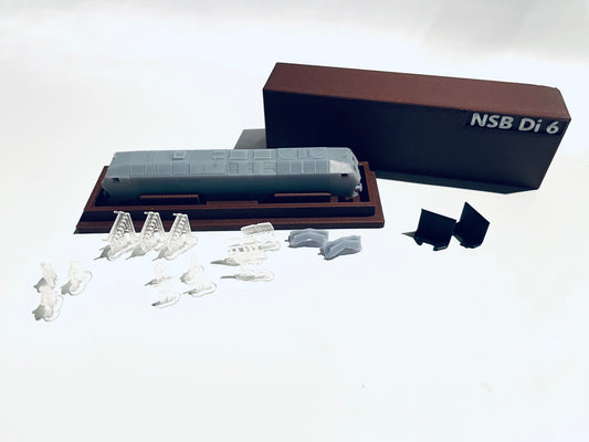 NSB Di6 (Gehäuse-Set für Märklin-Fahrwerk DR Br. 130-134, "Ludmilla")