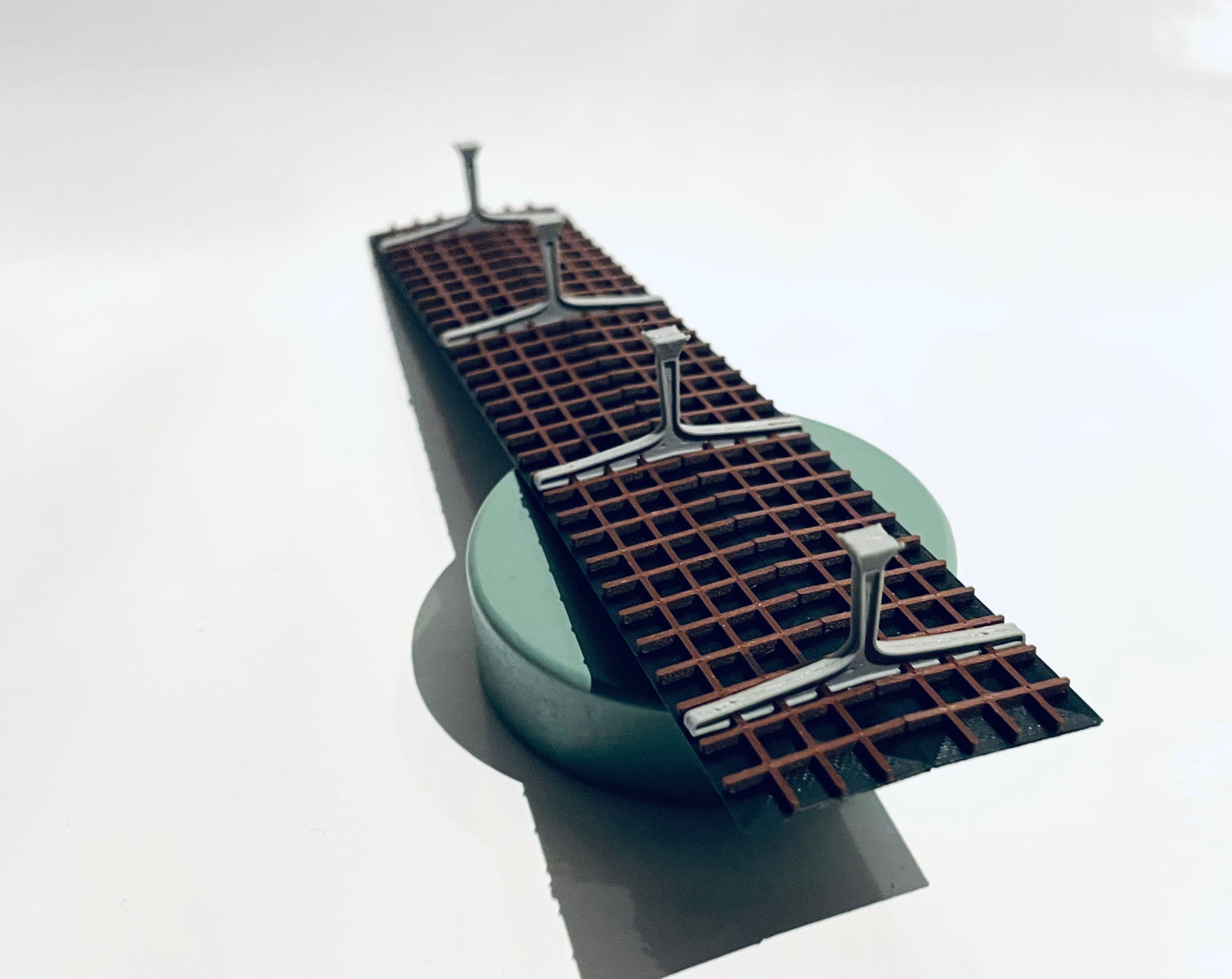 Dachkonstruktion für 40mm Bahnsteig (4 Stk.) - Bausatz